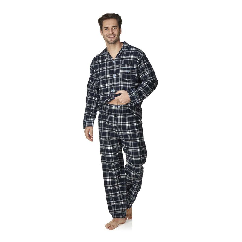 Haigman Brushed Cotton Long Sleeve Pyjama Set image number 2